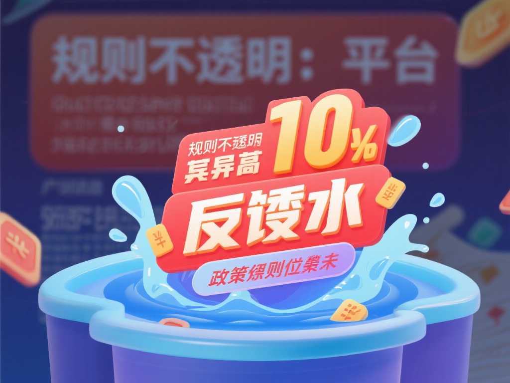 规则不透明：平台在宣传时往往强调高额反水的吸引力，